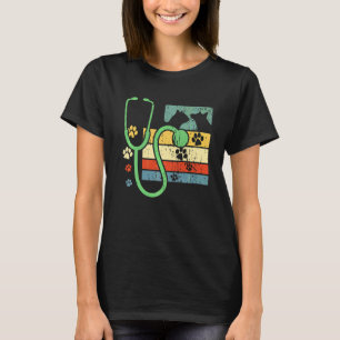 Camiseta Serviço de Impressão do Veterinário Veterinário I