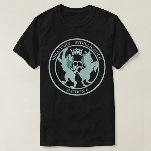 Camiseta Serviço de Informações Secretas SIS MI6 UK Spy Age (Frente do Design)