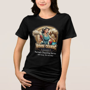 Camiseta Serviço de Limpeza de Casa Moderna Serviço de Limp