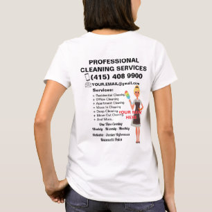 Camiseta Serviço de Limpeza Faxina Serviço de Zeladoria Arr