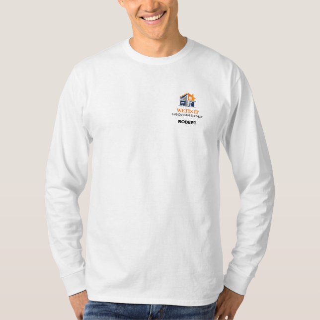 Camiseta Serviço de Manutenção (Frente)