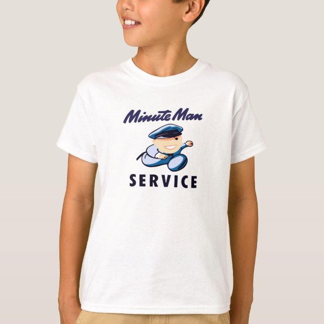 CAMISETA SERVIÇO DE MINUTO MAN (Frente)