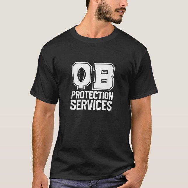 Camiseta Serviço de Proteção QB Lineman (Frente)