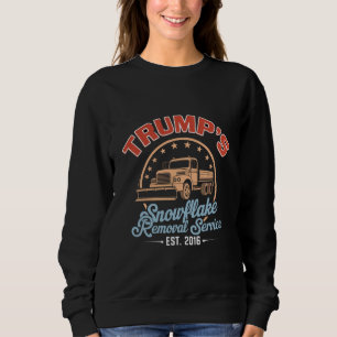 Camiseta Serviço de Remoção de Flocos de Neve de Trump Trum