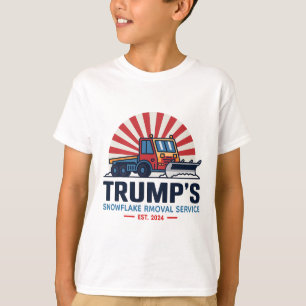 Camiseta Serviço de Rmoval Snowflake de Trump Funny Donald