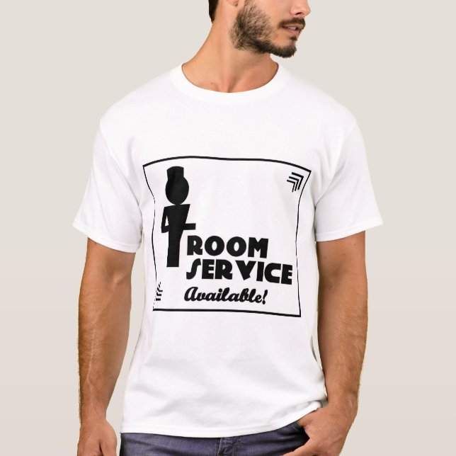Camiseta serviço de sala (Frente)
