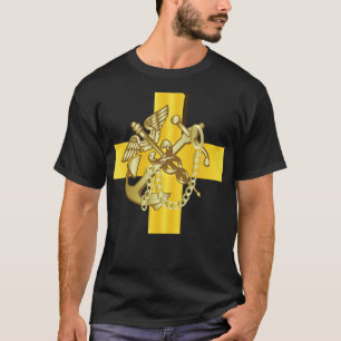 Camiseta Serviço de Saúde Pública USPHS com texto