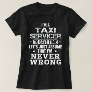 Camiseta Serviço de táxis
