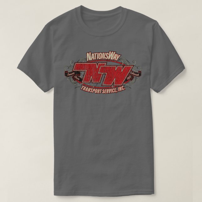 Camiseta Serviço de Transporte das NaçõesWay 1965 (Frente do Design)