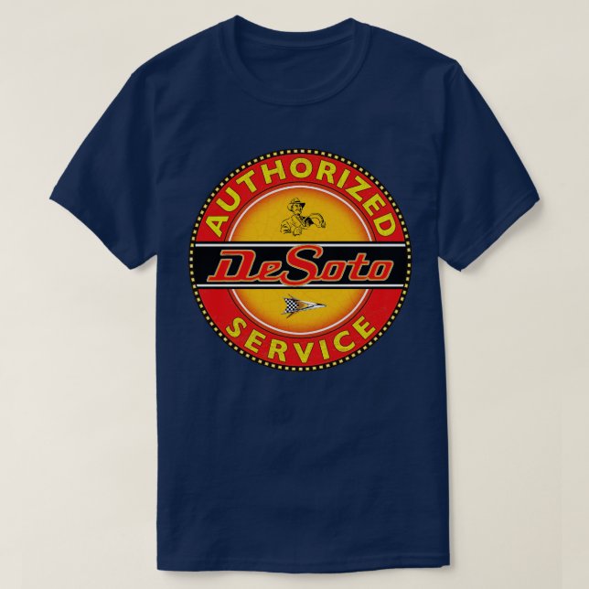 Camiseta serviço Desoto s EUA (Frente do Design)