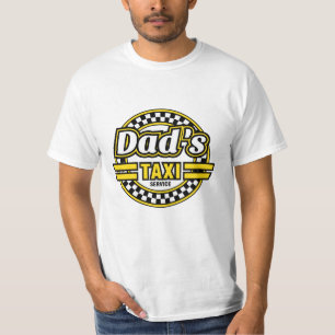 Camiseta Serviço do táxi do pai