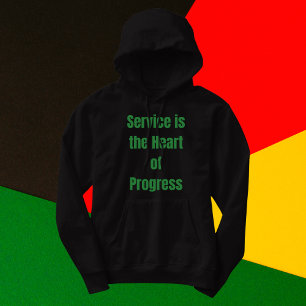 Camiseta Serviço é o coração do progresso
