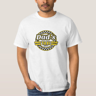 Camiseta Serviço Taxi do pai - Dia de os pais engraçado