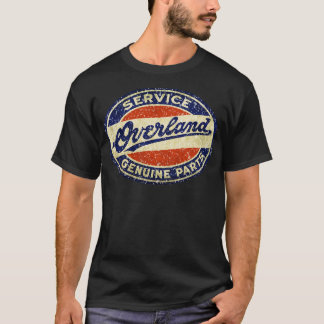 Camiseta Serviço terrestre e suas partes