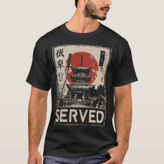 Camiseta Serviço Vintage Temple | Arte de Honra Militar