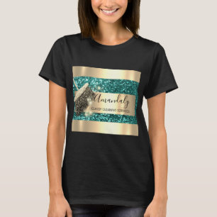 Camiseta Serviços De Limpeza Da Casa De Maid Mantendo Doura