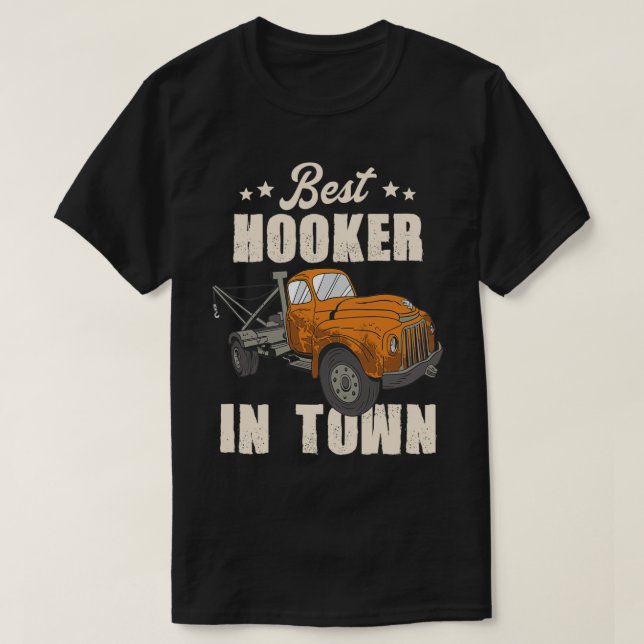 Camiseta Serviços de reboque de camelo (Frente do Design)