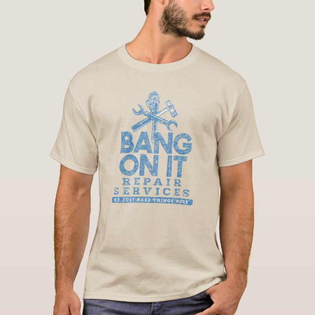 Camiseta Serviços De Reparo De Ti (Frente)