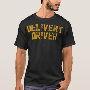 Camiseta Serviços de Transporte de Entrega de comidas para