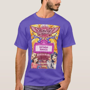 Camiseta Serviços GottaGuy Anime Solução de Conserto Domést