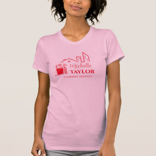 Camiseta Serviços Profissionais de Limpeza de Casa e Escrit