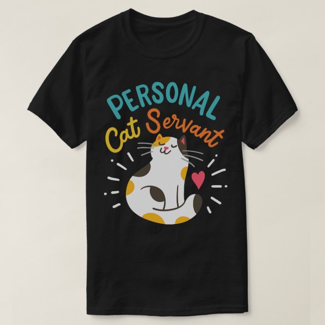 Camiseta Servidor de Cat Pessoal (Frente do Design)