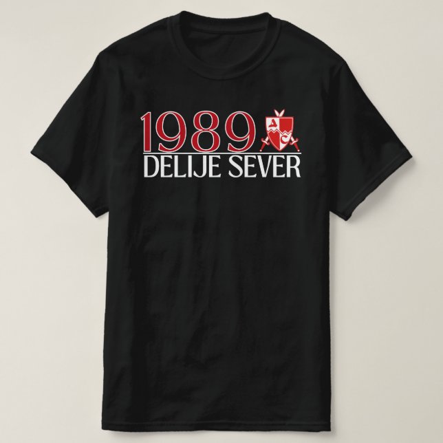 Camiseta Servidor de Entrega 1989 (Frente do Design)