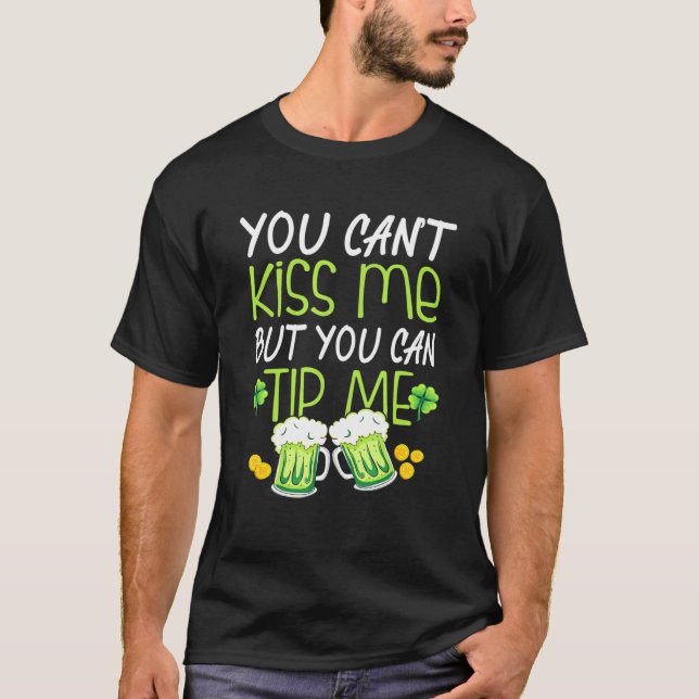 Camiseta Servidor de Garçonete do Garçom do Bartender do Di (Frente)
