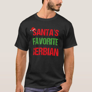 Camiseta Sérvio Engraçado Sérvia Pajama Presente de Natal