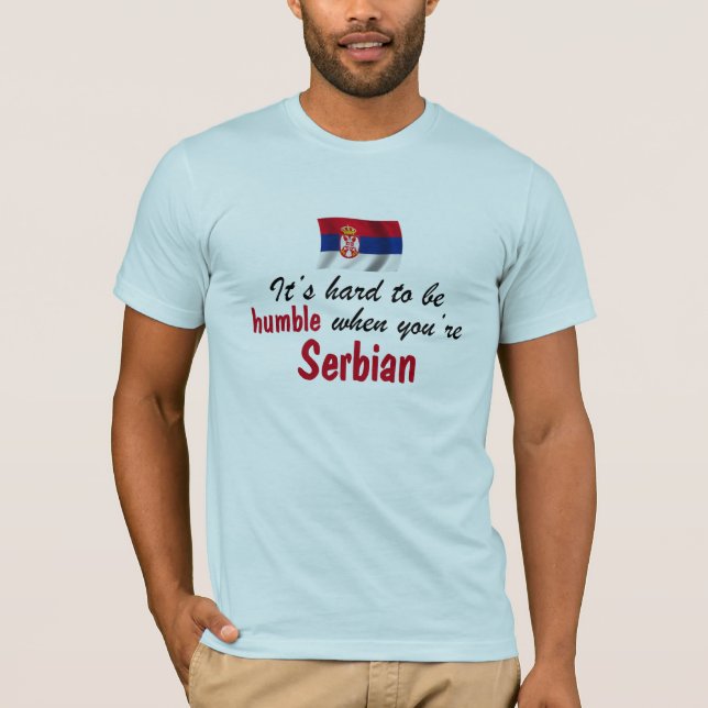 Camiseta Sérvio humilde (Frente)