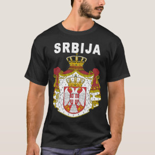 Camiseta Sérvio Srbija Nacional