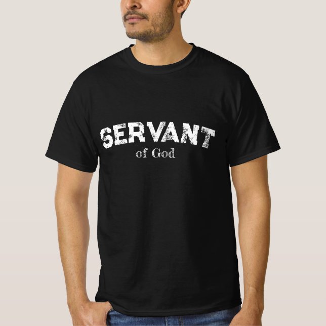 Camiseta Servo de Deus  (Frente)