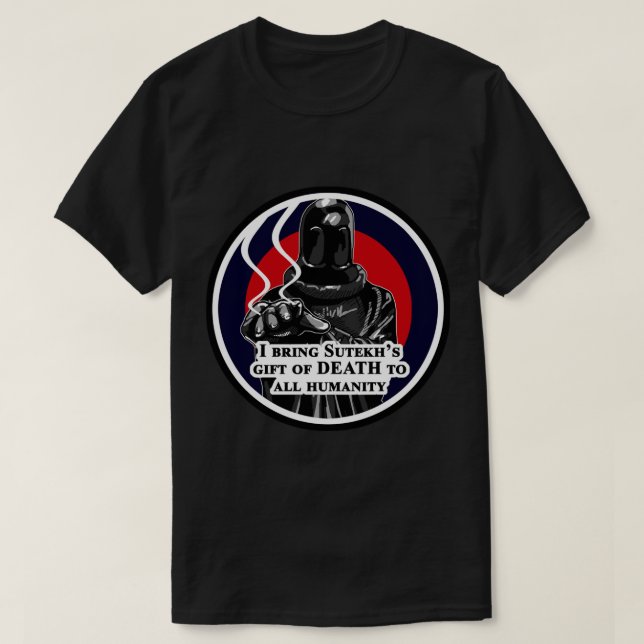 Camiseta Servo de Sutekh (Frente do Design)