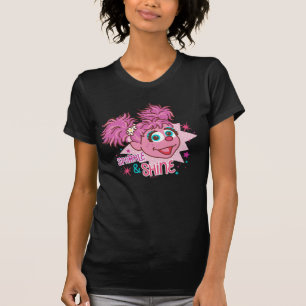 Camiseta Sesame Street Abby Cadabby - Brilho & Luz