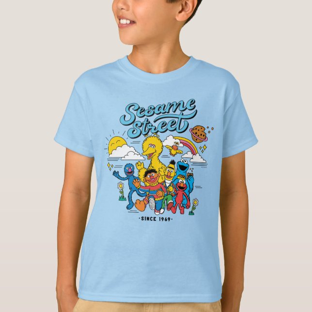 Camiseta Sesame Street | Amigos desde 1969 (Frente)