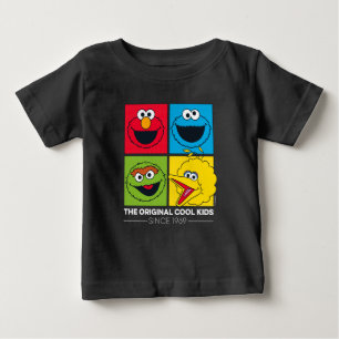 Camiseta Sesame Street   As Crianças Legais Originais