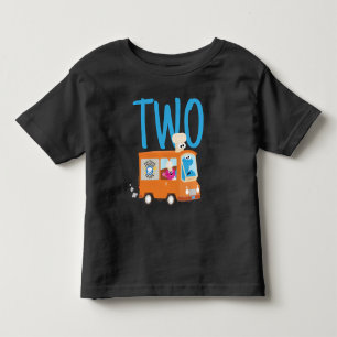 Camiseta Sesame Street Caminhão de Comida do Cookie Monst
