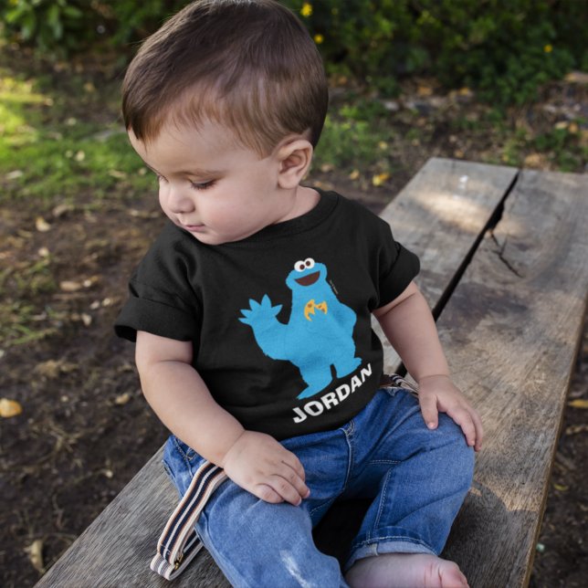 Camiseta Sesame Street | Cookie Monster Personalizado (Criador carregado)