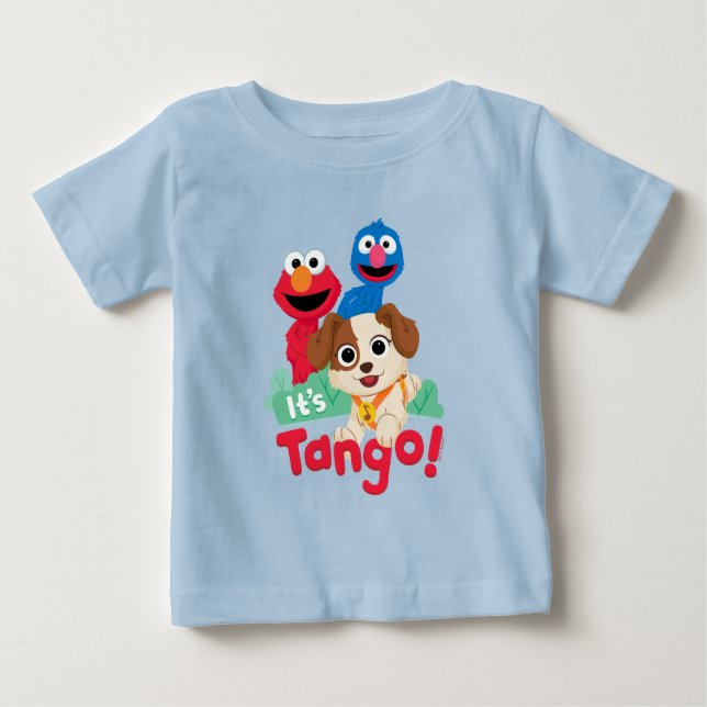 Camiseta Sesame Street | É Tango Com Elmo E Grover (Frente)
