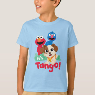 Camiseta Sesame Street   É Tango Com Elmo E Grover
