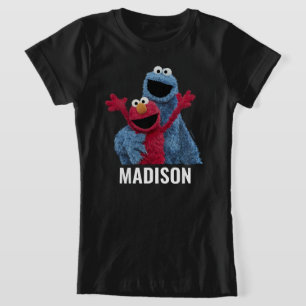 Camiseta Sesame Street Elmo & Cookie Monster