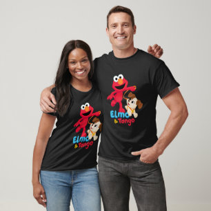 Camiseta Sesame Street   Elmo e Tango Correndo