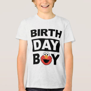 Camiseta Sesame Street   Elmo - Menino Aniversariante