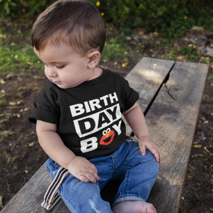 Camiseta Sesame Street Elmo - Menino de Aniversário