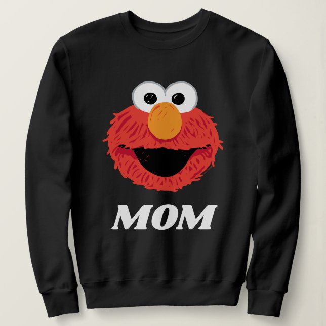 Camiseta Sesame Street | Elmo Mom (Frente do Design)