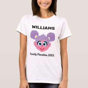 Camiseta Sesame Street Férias em Família da Abby Cadabby