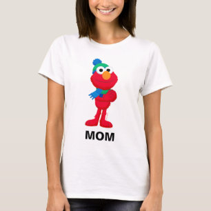 Camiseta Sesame Street   Inverno Elmo