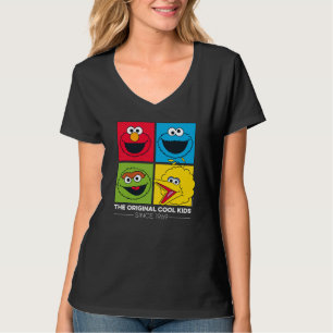Camiseta Sesame Street   os miúdos legal originais