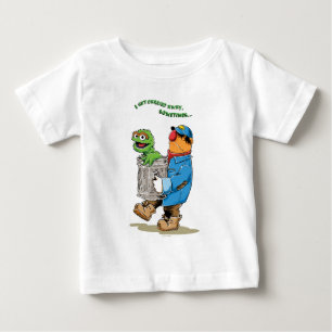Camiseta Sesame Street   Oscar & Bruno o Lixeiro
