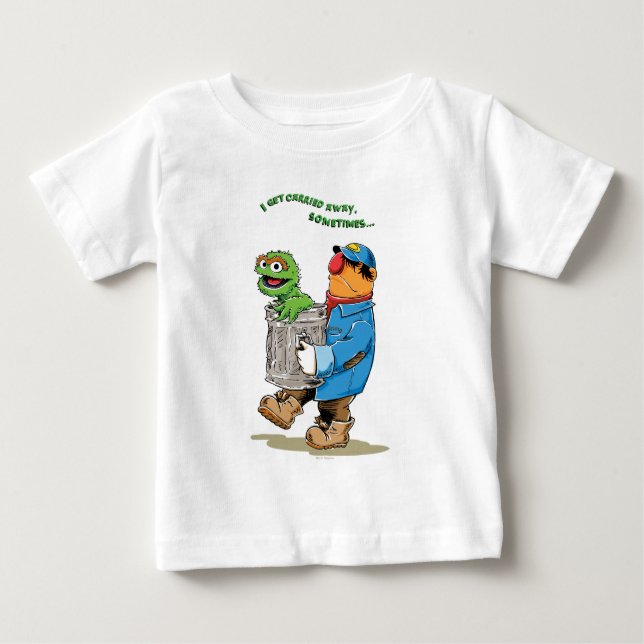Camiseta Sesame Street | Oscar & Bruno o Lixeiro (Frente)